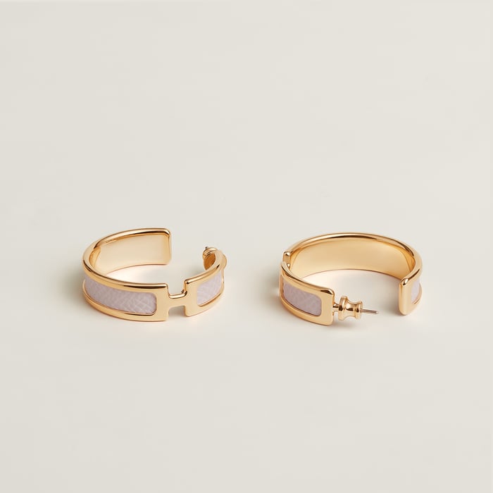 Mauve Pâle Olympe Earrings