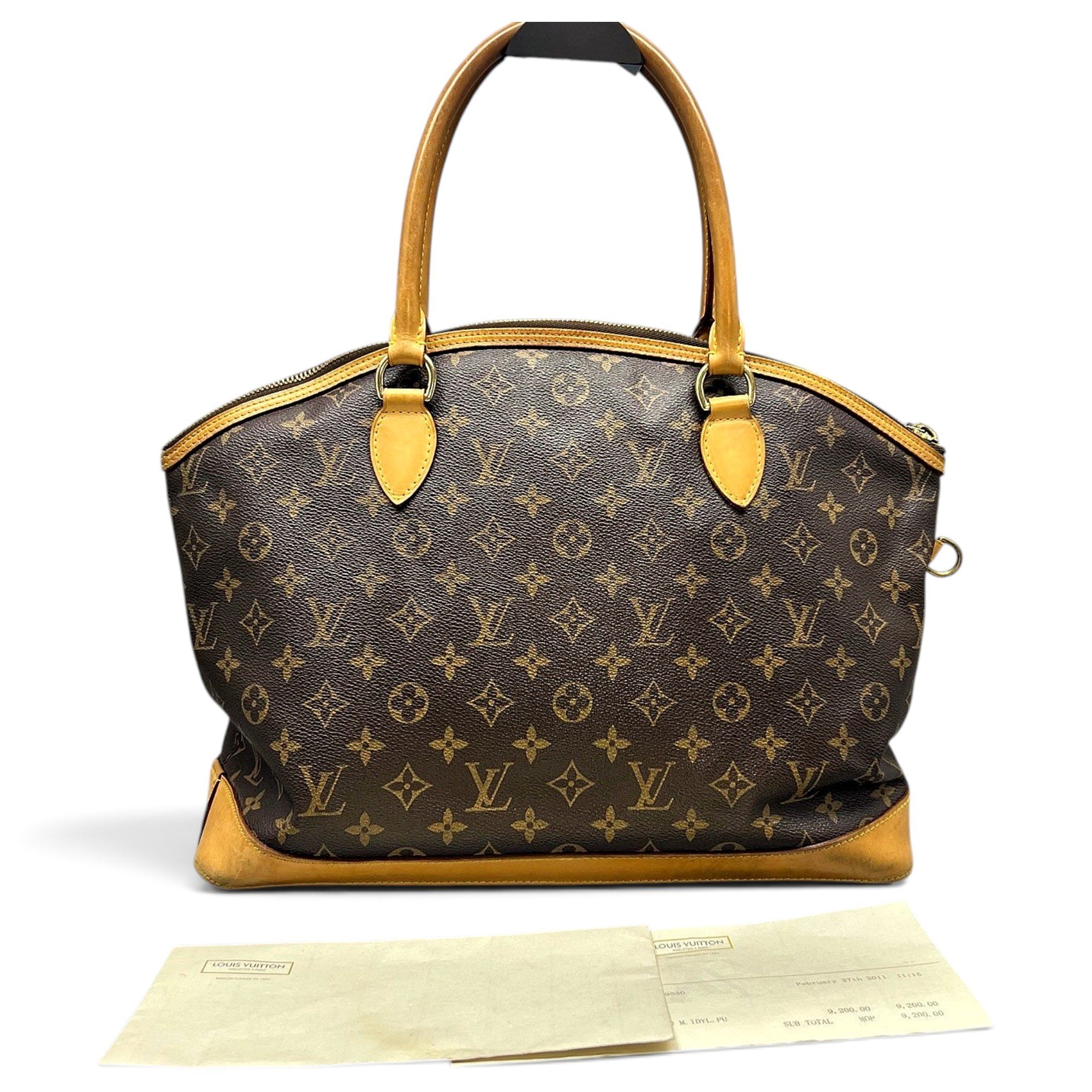 Alma leather handbag
