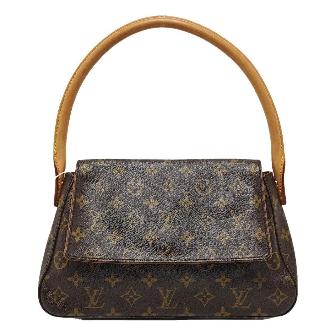 Looping cloth handbag