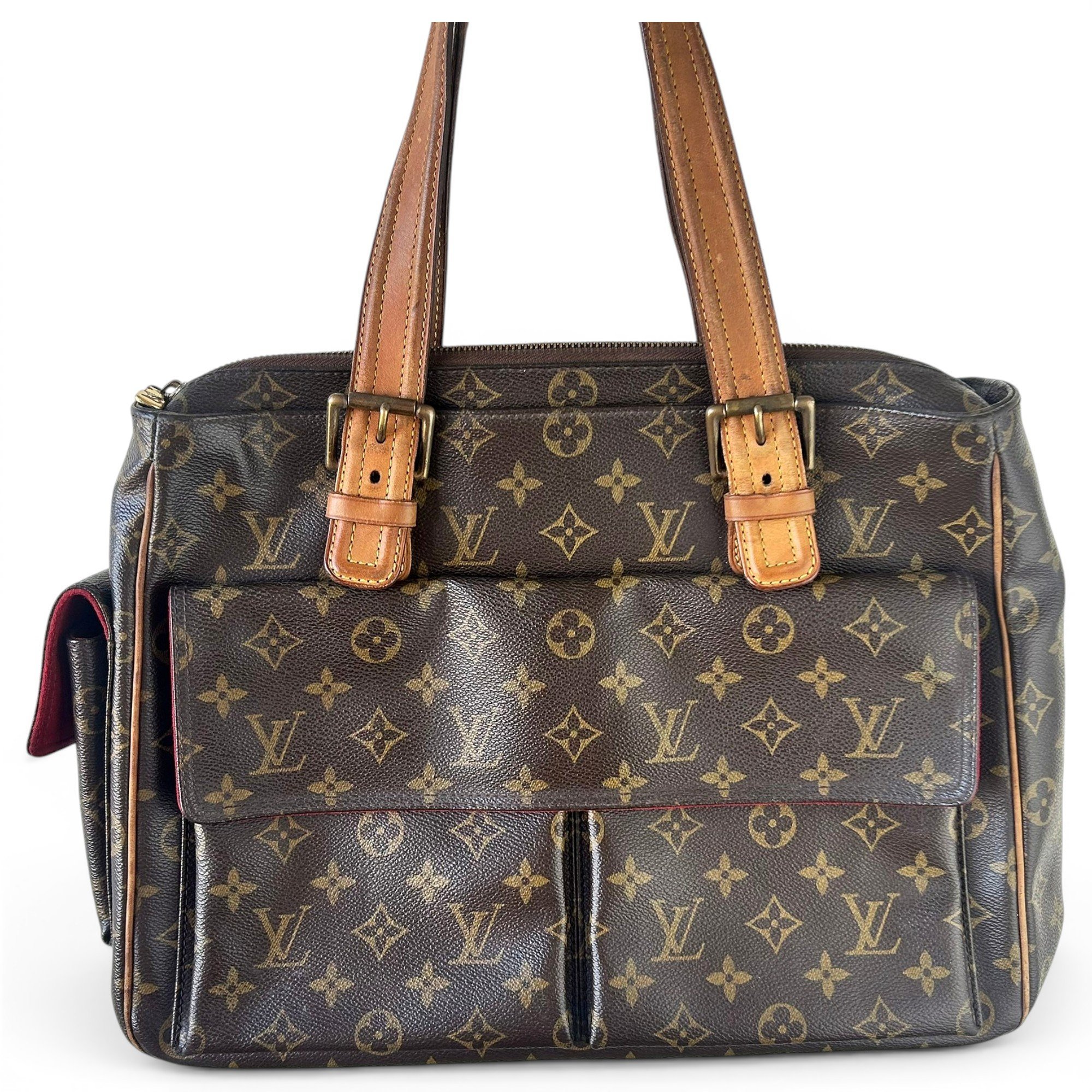 Multipli Cité leather handbag