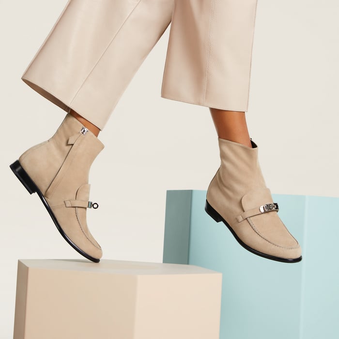 Beige Camel Kelsy Ankle Boot
