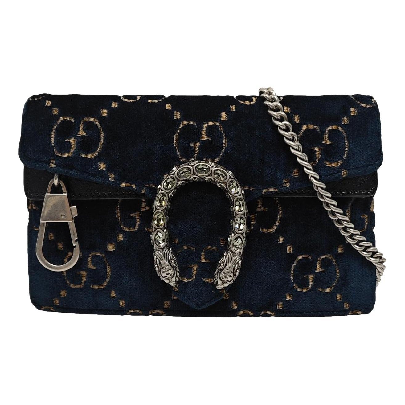 Dionysus Super Mini velvet crossbody bag
