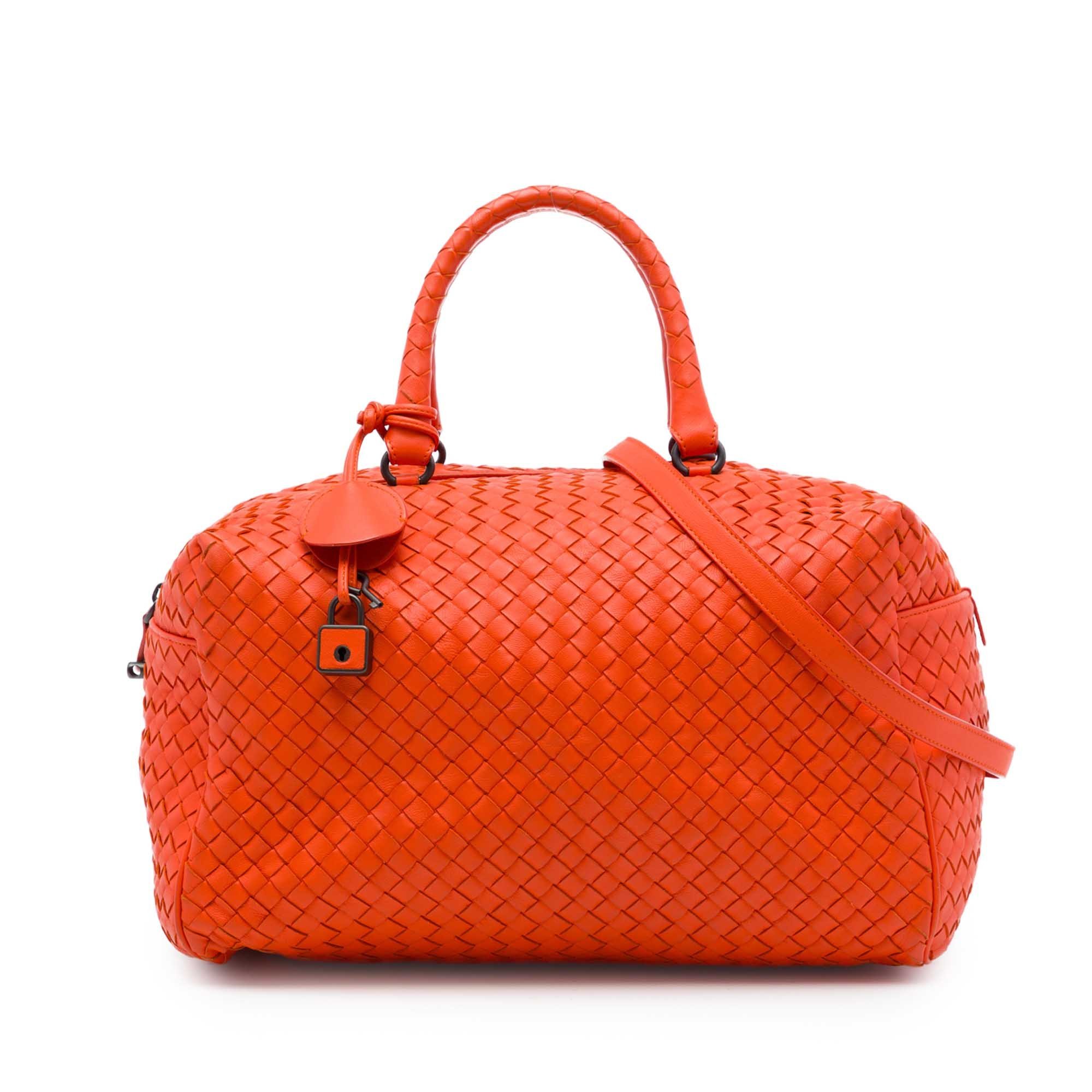 Leather handbag