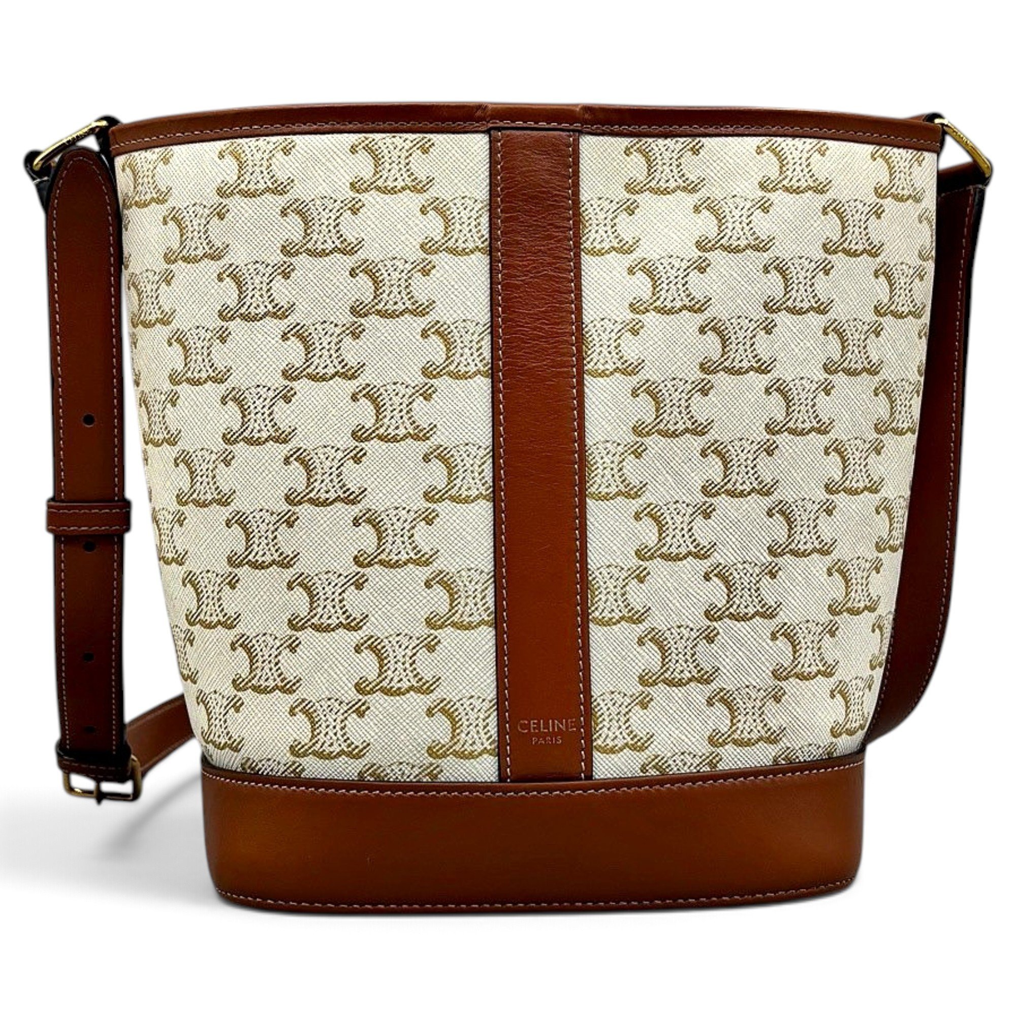 SAC SEAU leather handbag
