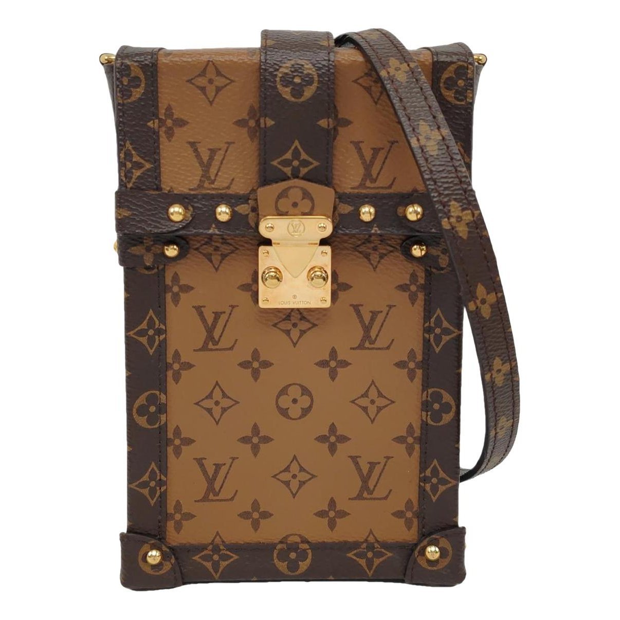 City Trunk leather crossbody bag