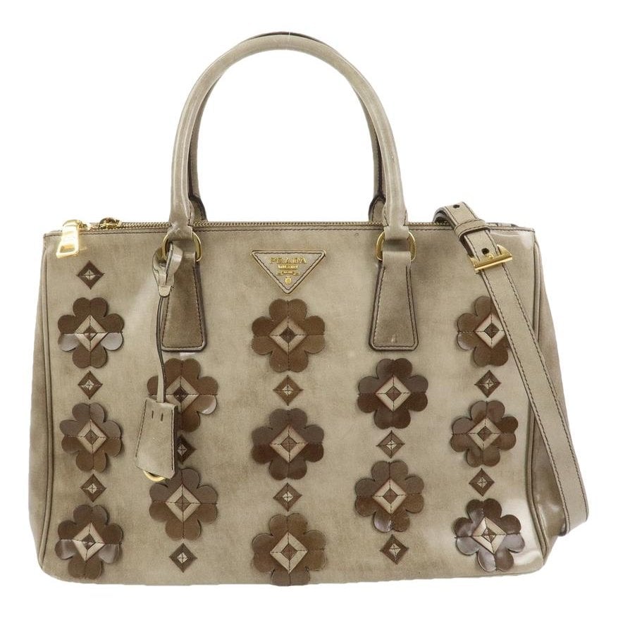 Patent leather handbag