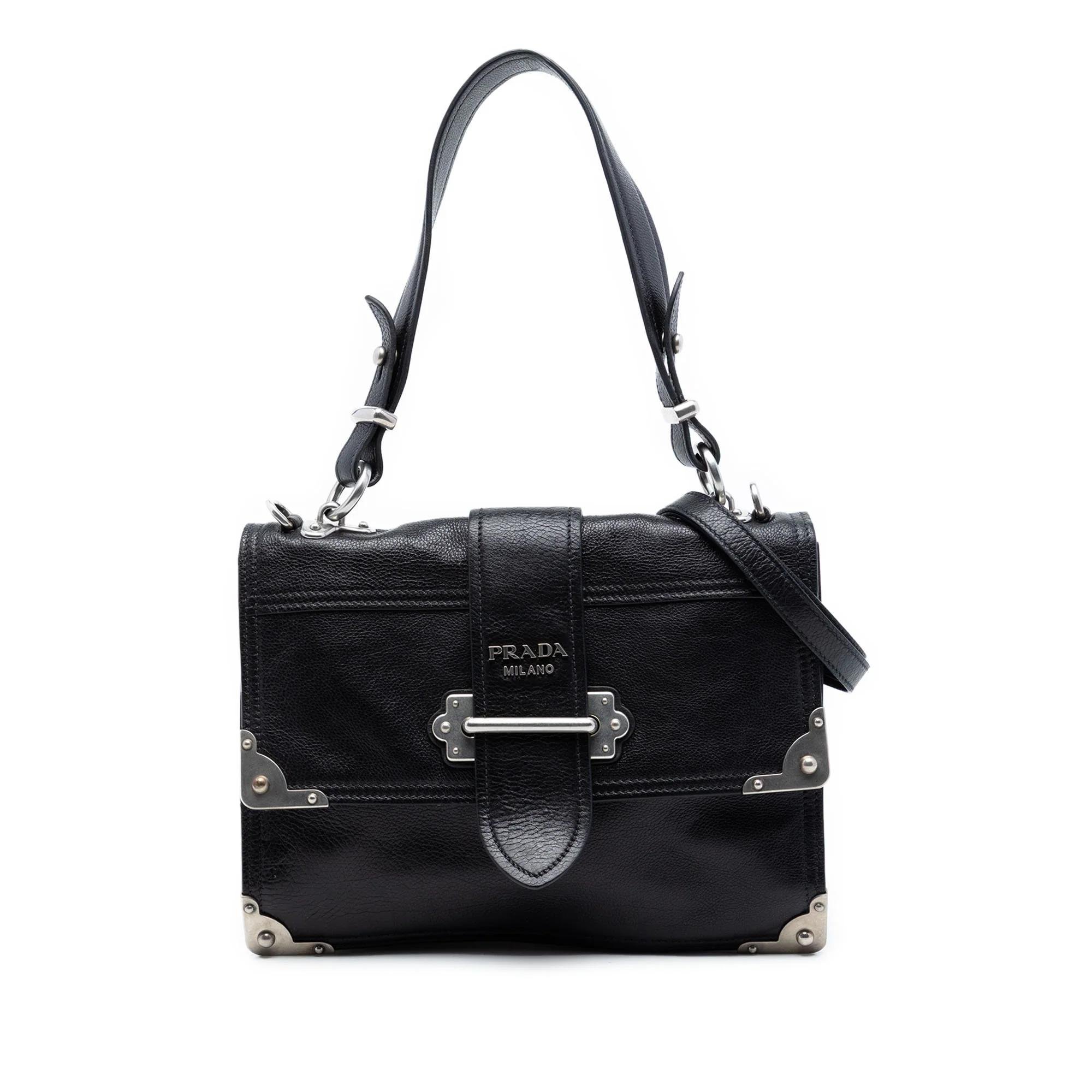 Cahier leather satchel