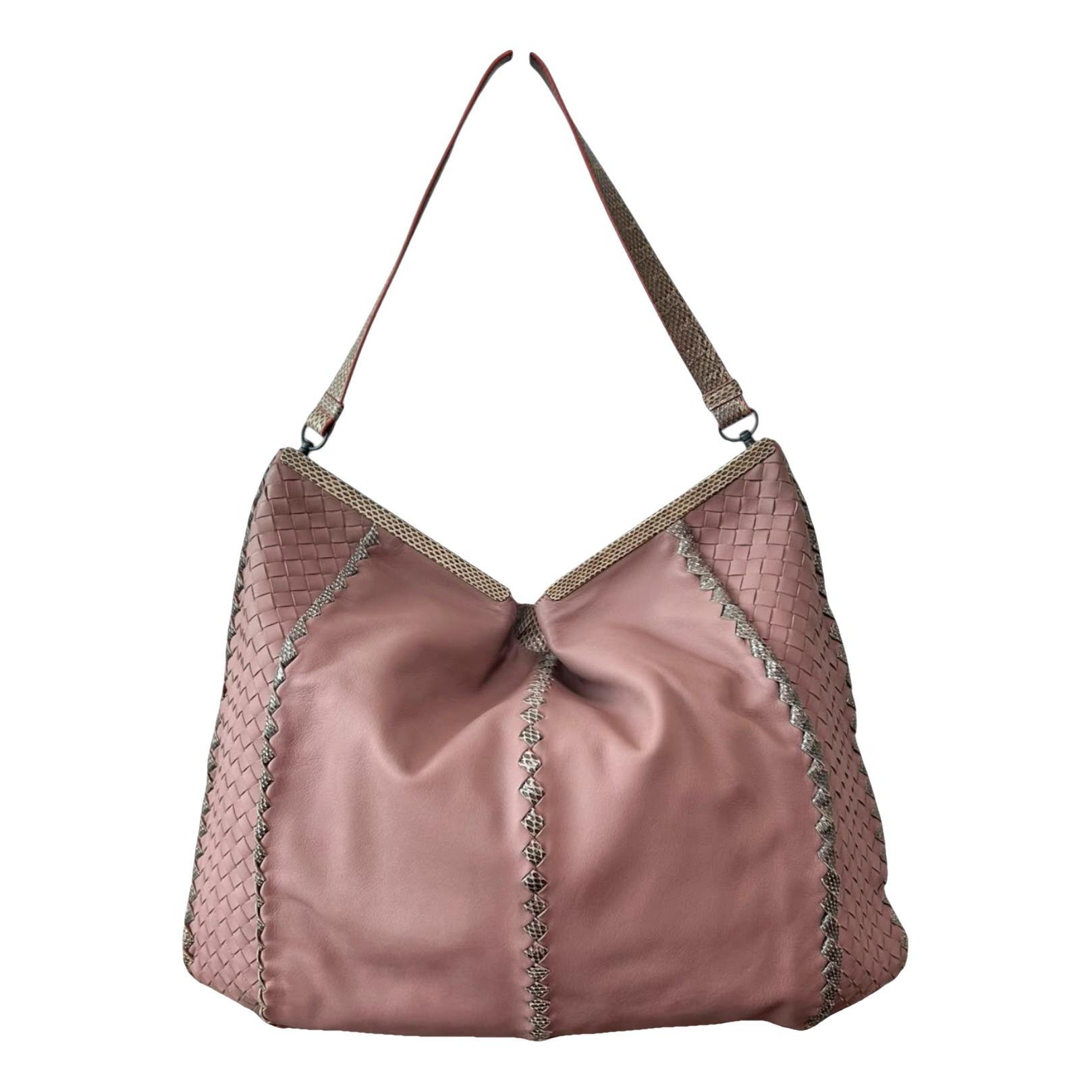 Veneta leather tote