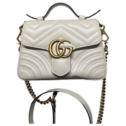 GG Marmont Flap leather handbag