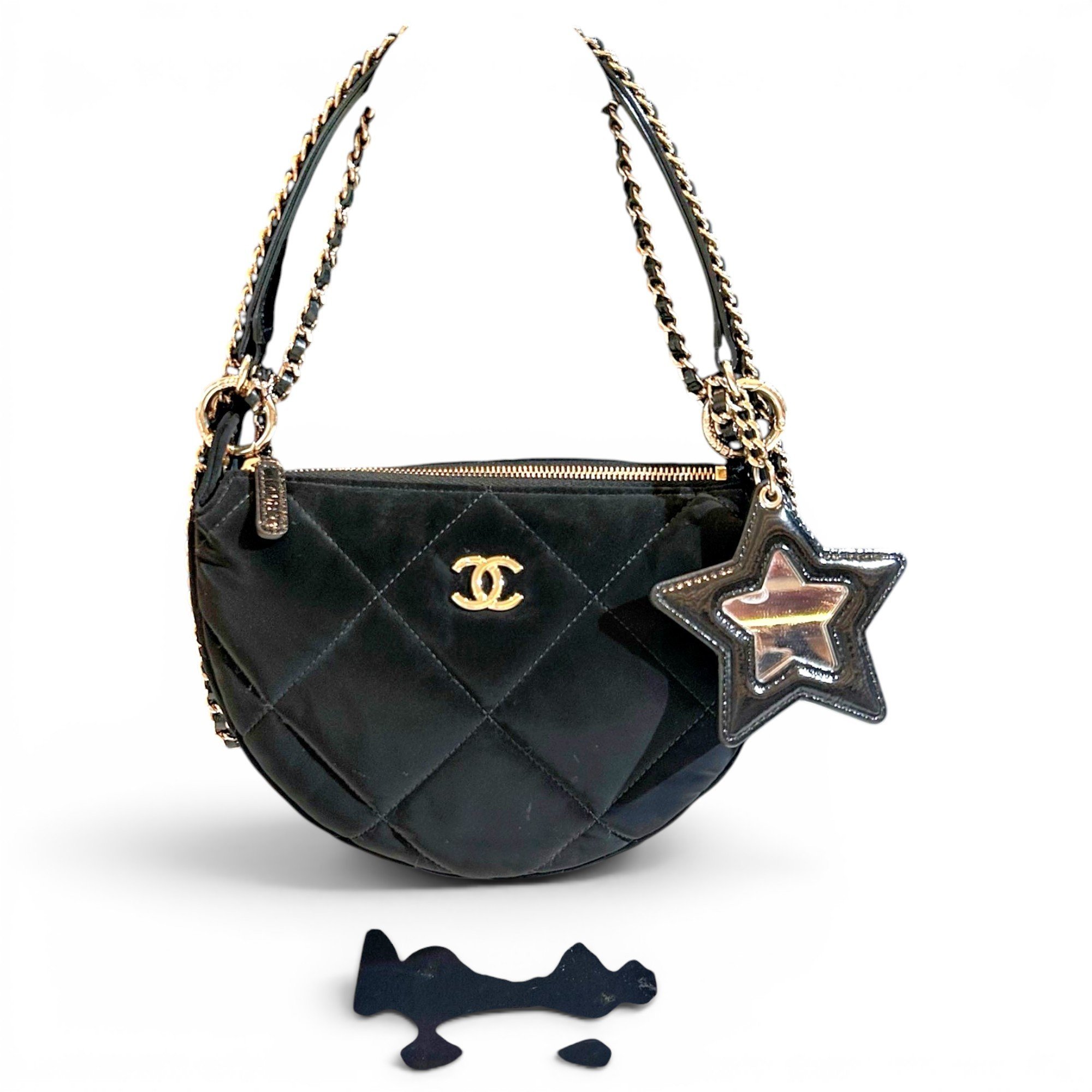 Velvet crossbody bag