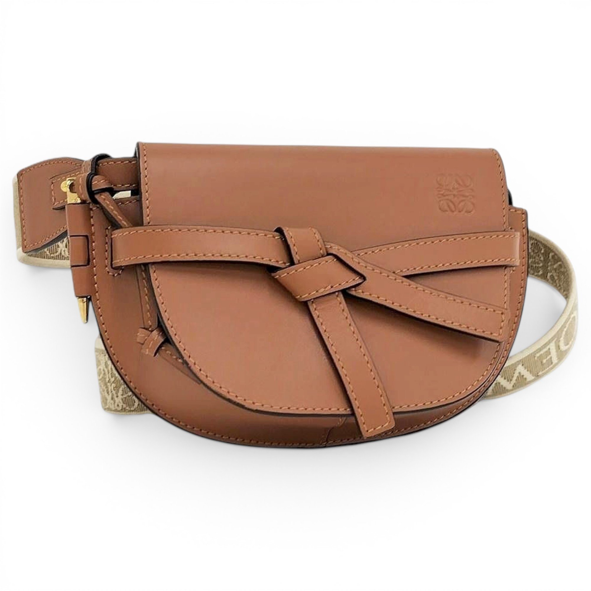Gate leather handbag
