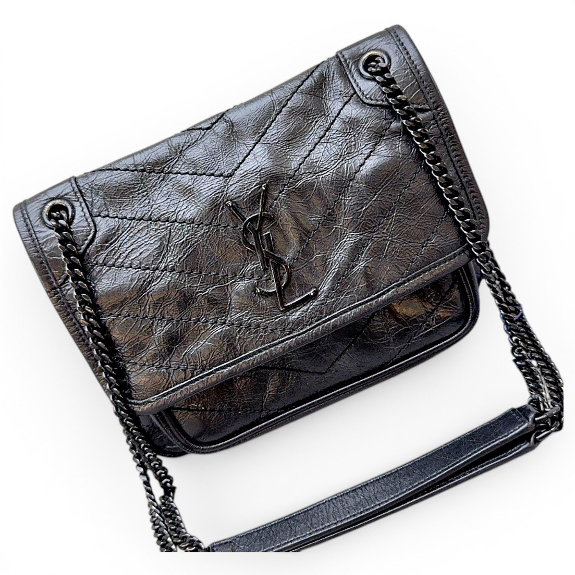 Niki leather handbag