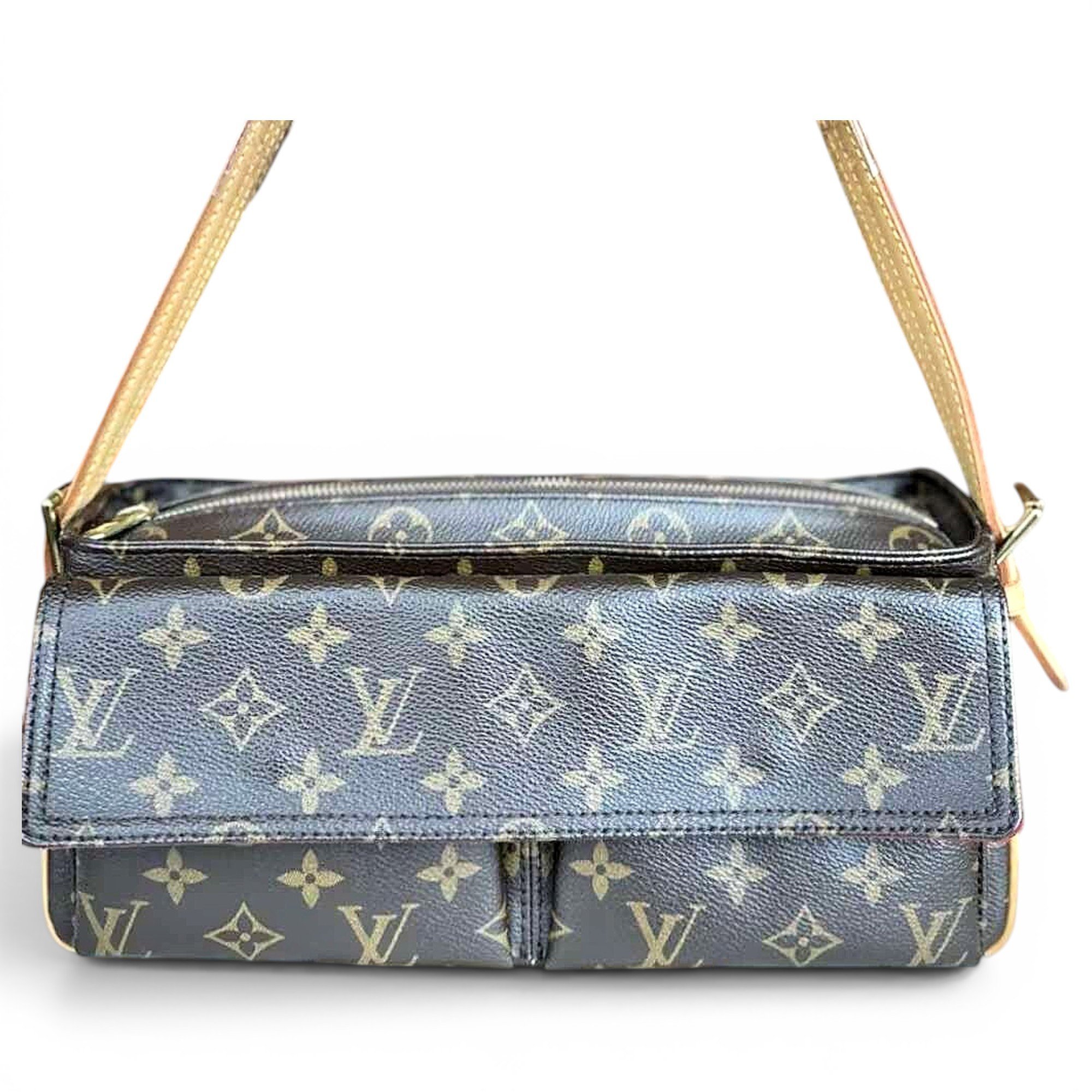 Viva Cité leather handbag