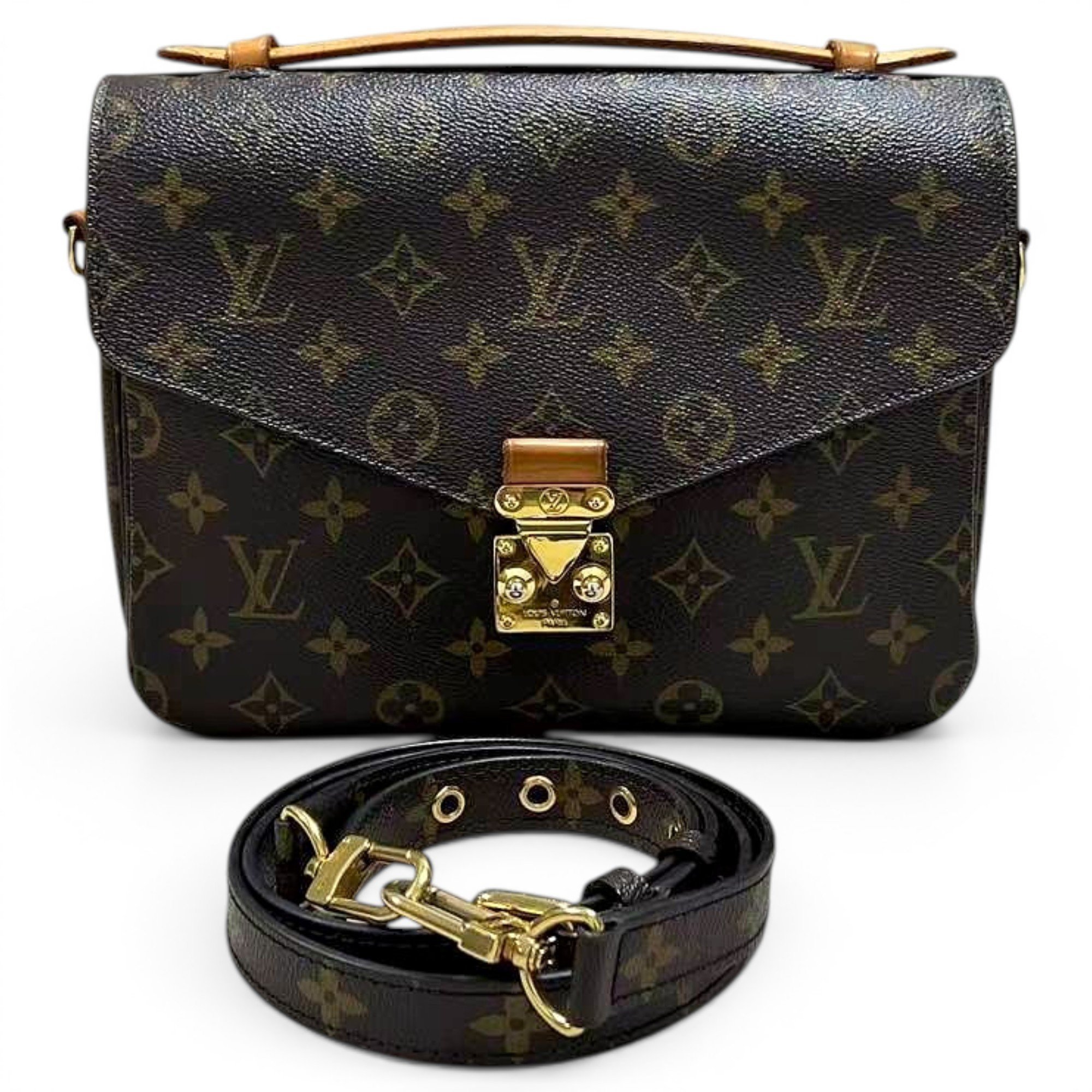 Metis leather crossbody bag