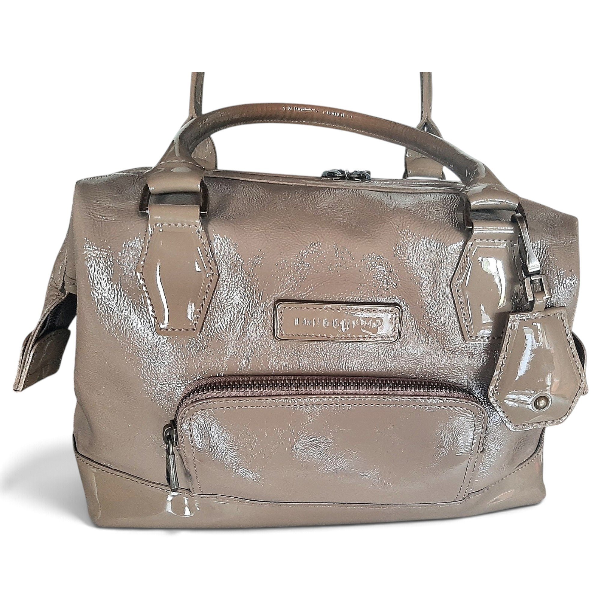 Légende patent leather bowling bag