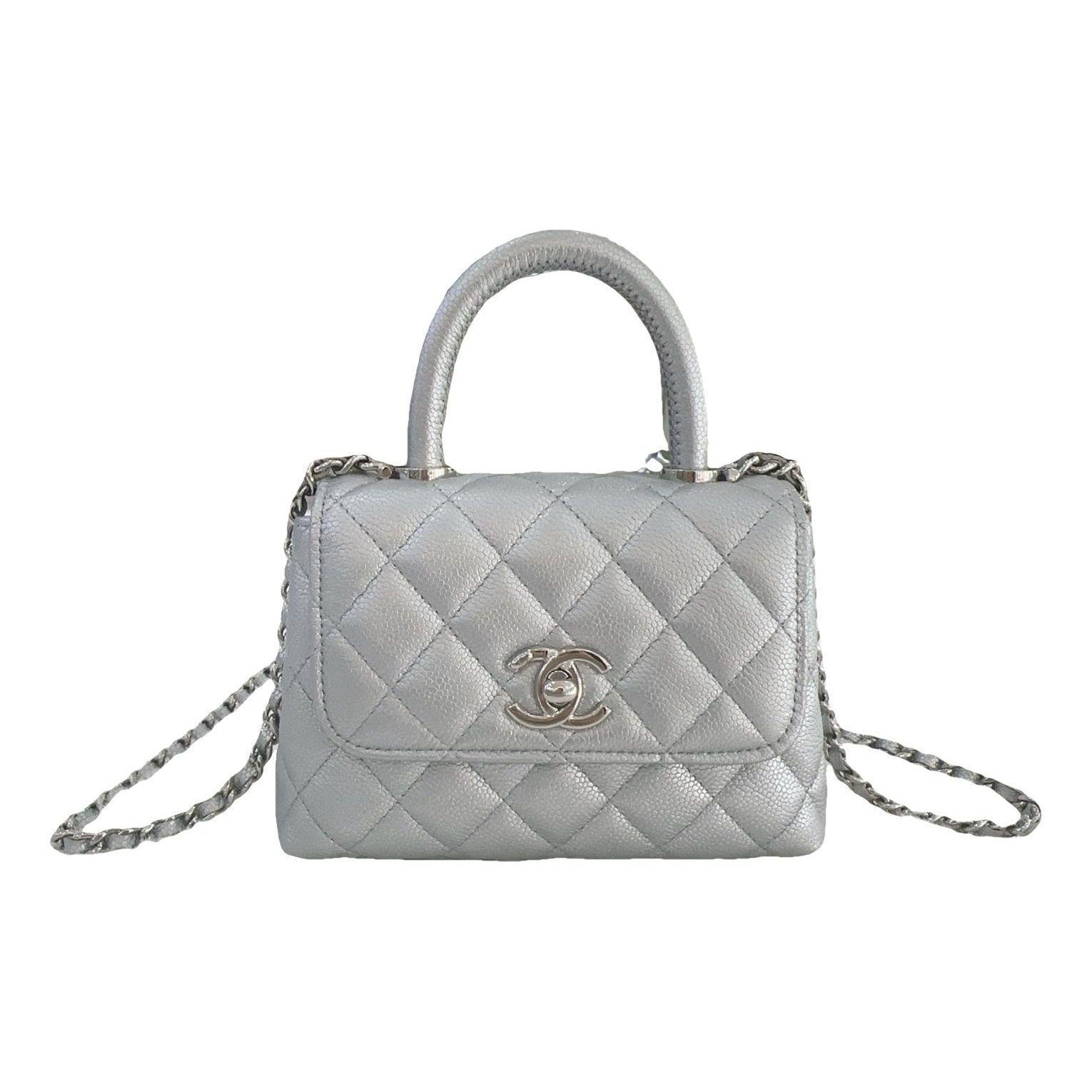 Coco Handle leather handbag