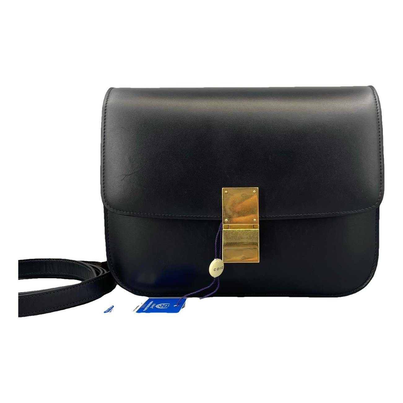 Classic leather handbag