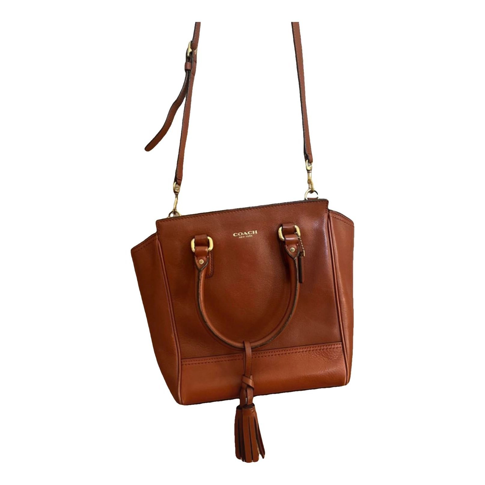 Leather crossbody bag