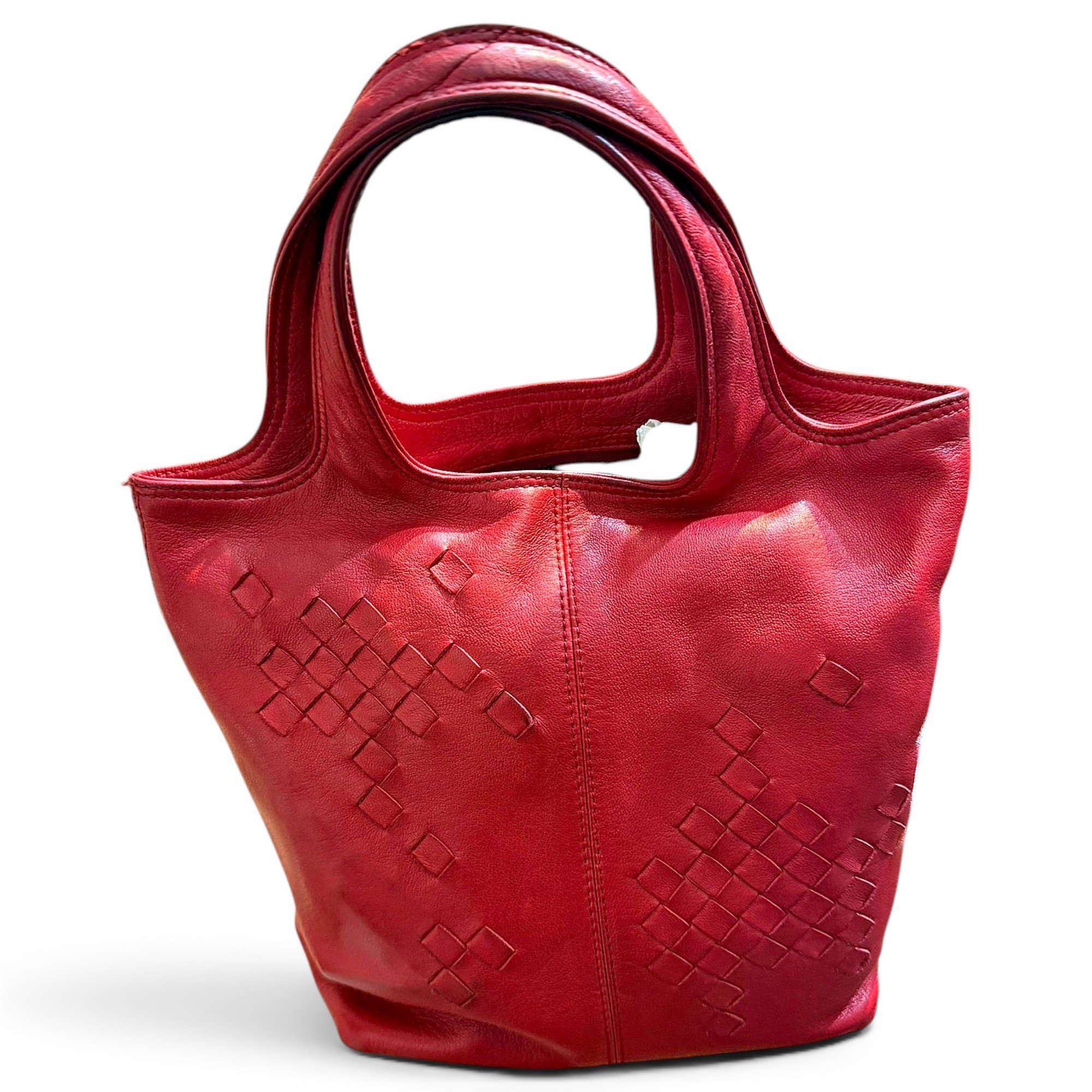 Leather handbag