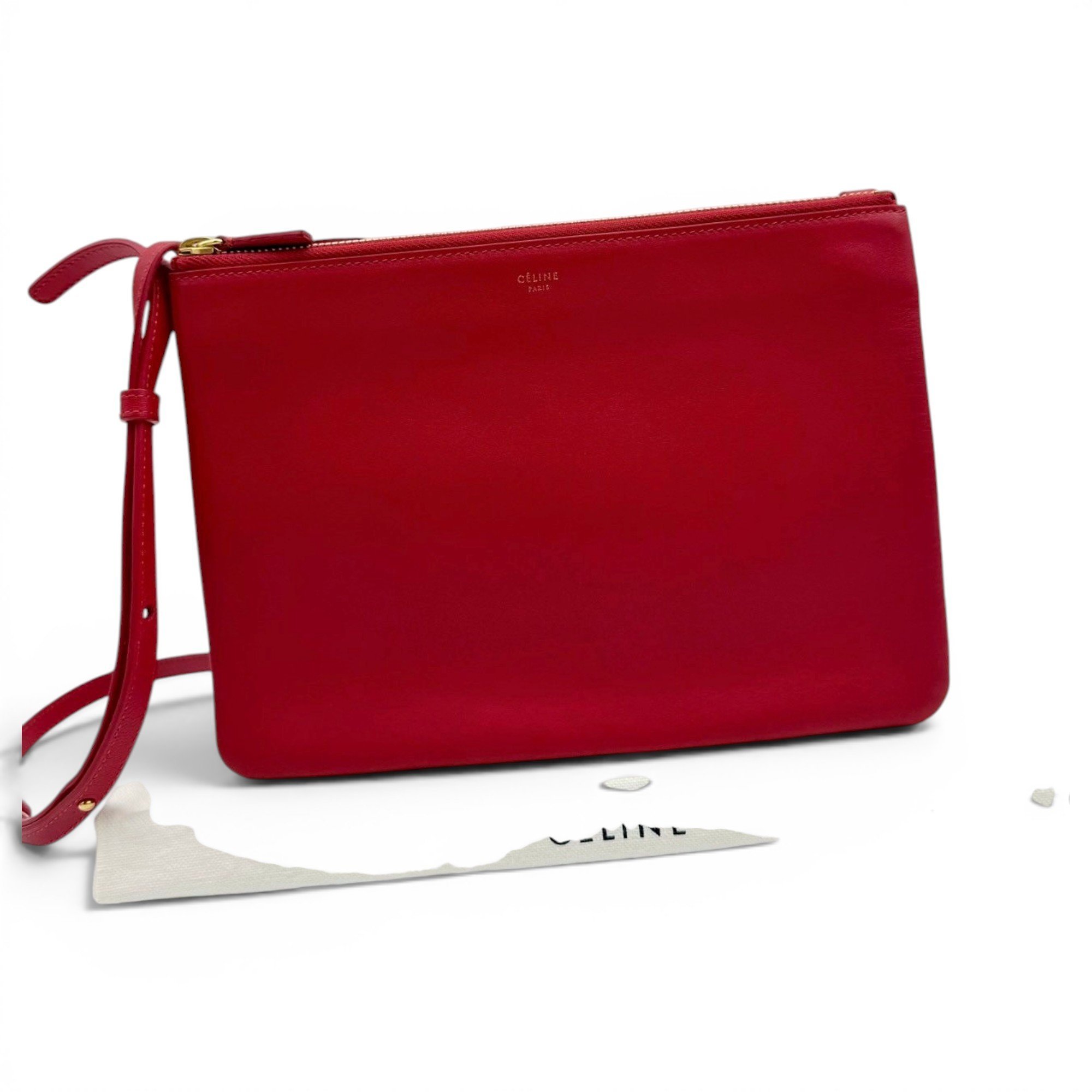 Trio leather handbag
