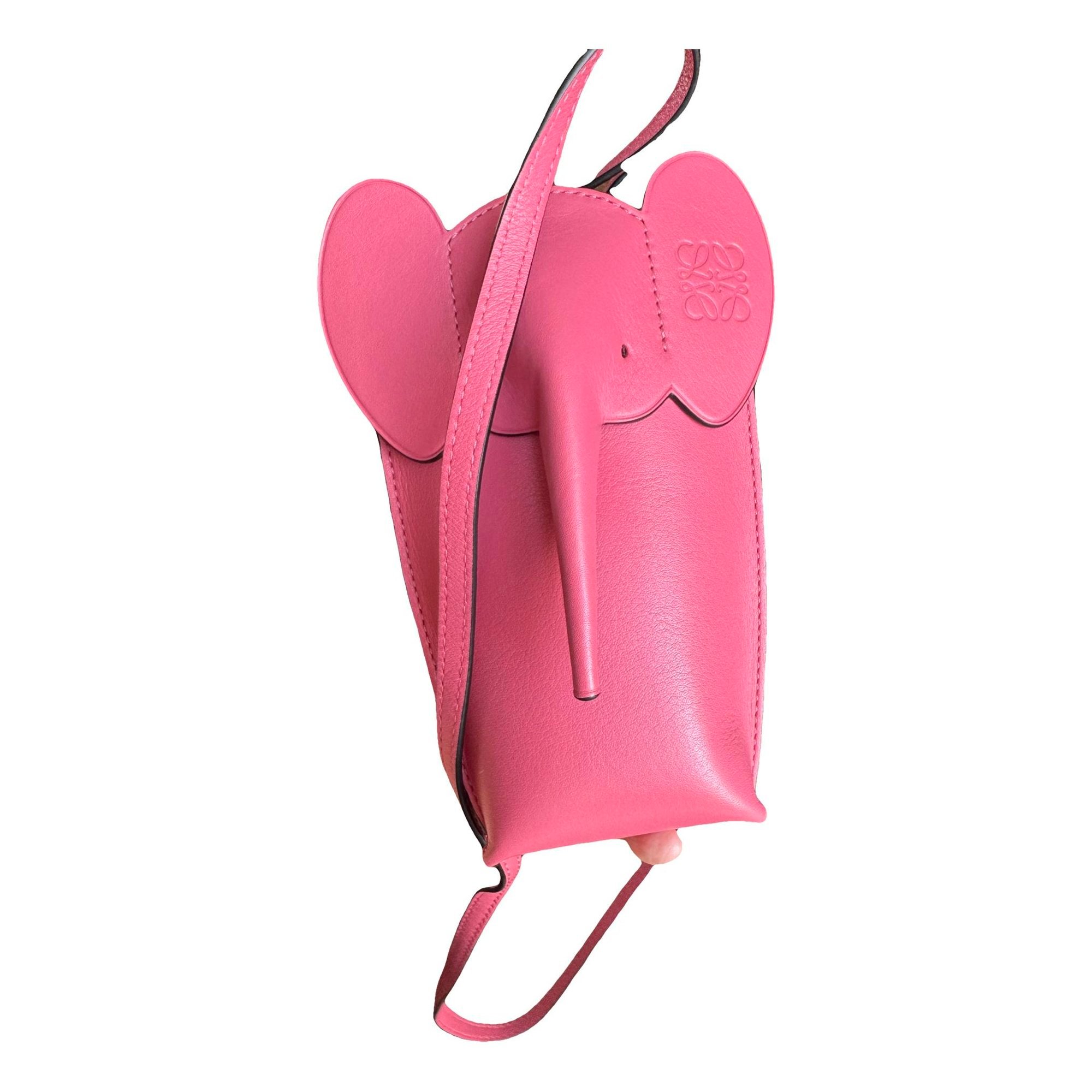 Animals leather handbag