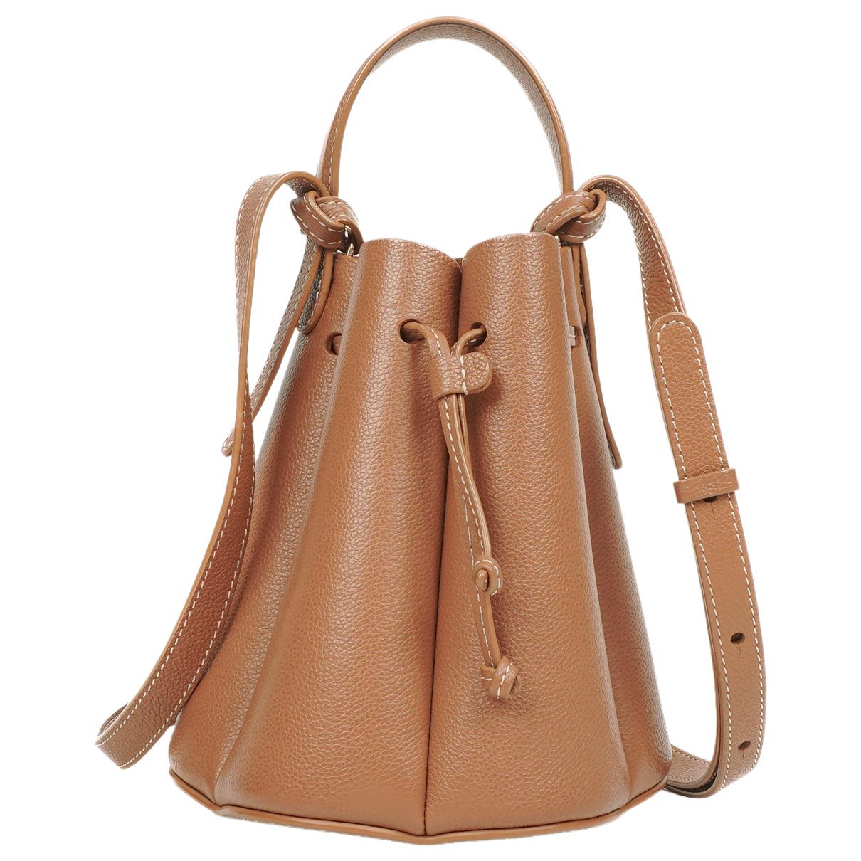 Polene Numéro Huit leather crossbody bag