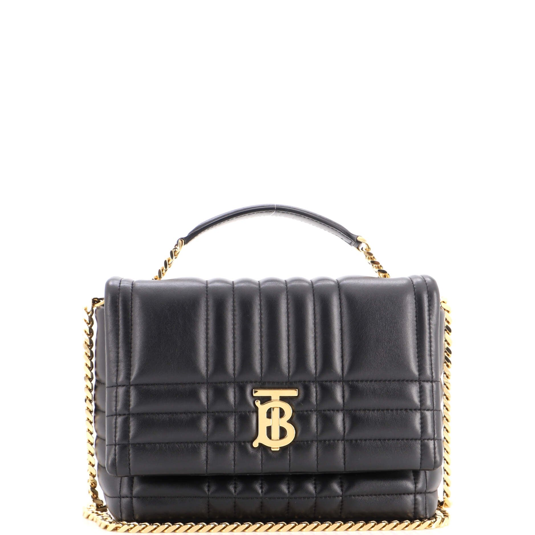 Lola Satchel Quilted Lambskin Small