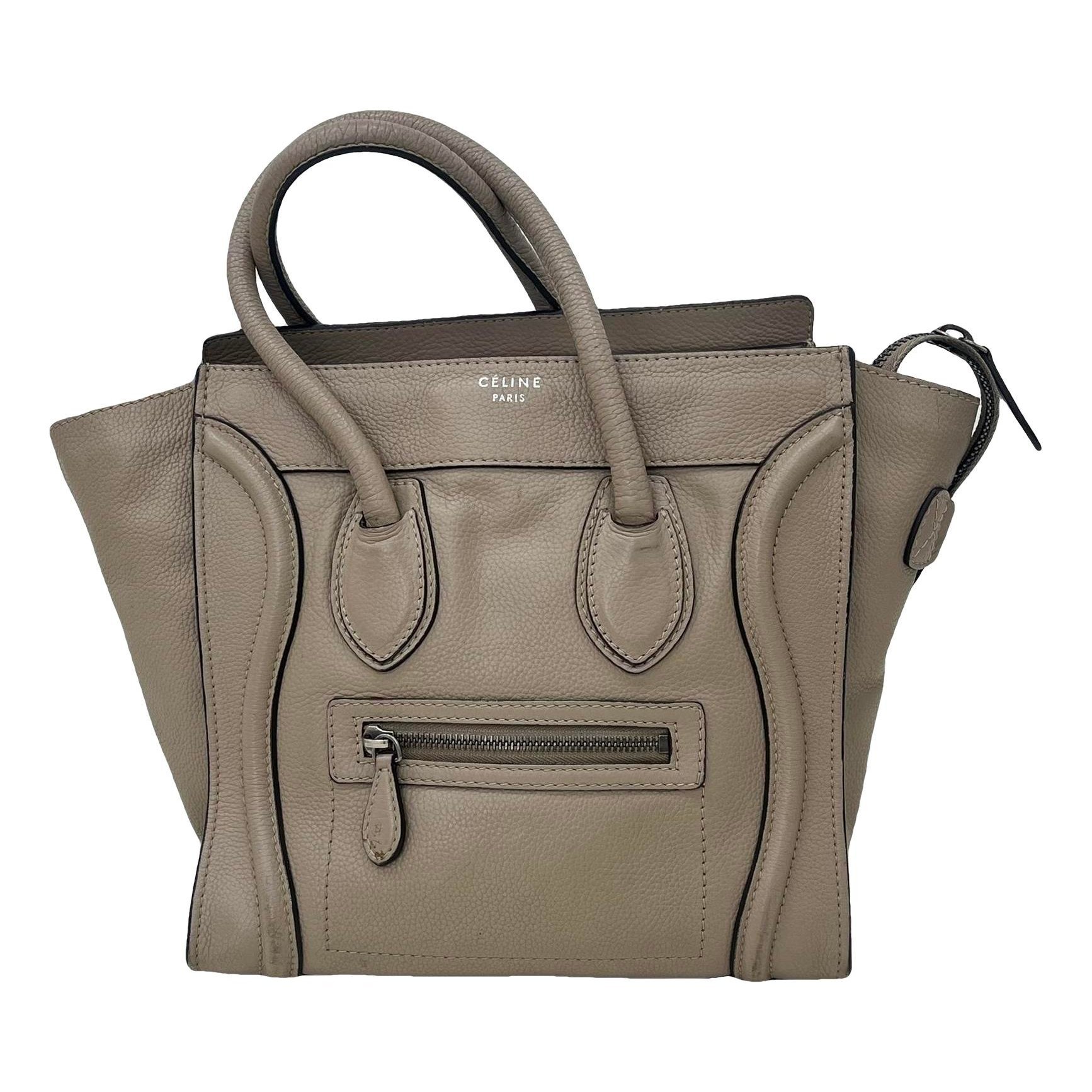 Luggage leather handbag