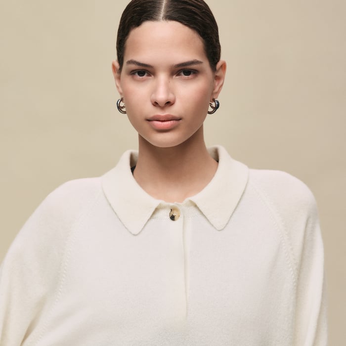 Blanc Naturel Wide Sweater