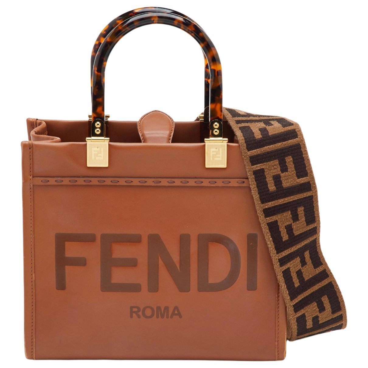 Sunshine leather tote