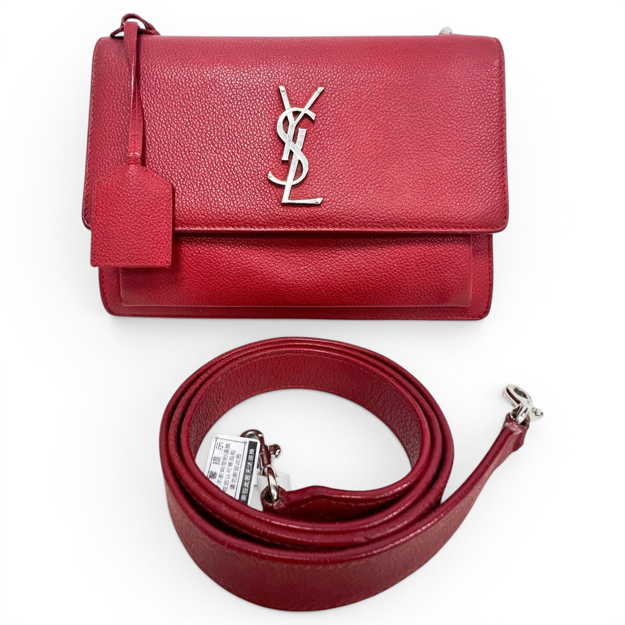 Sunset leather handbag