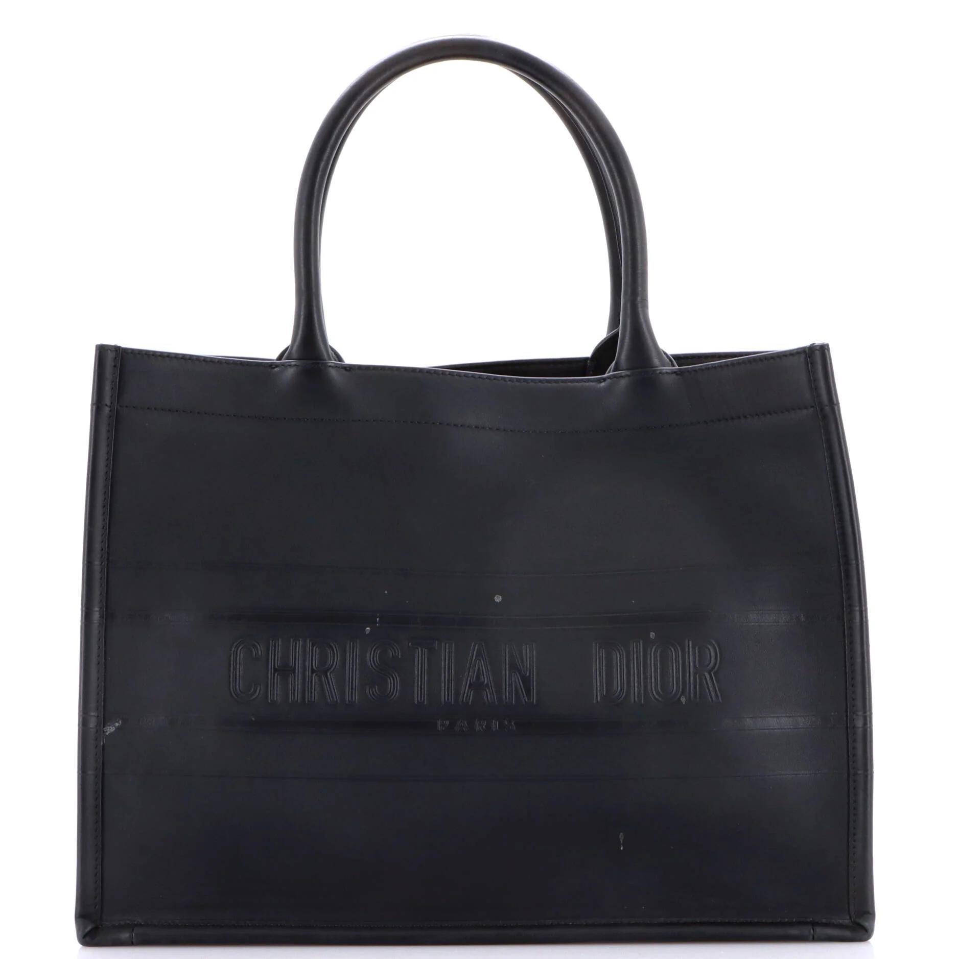 Leather tote