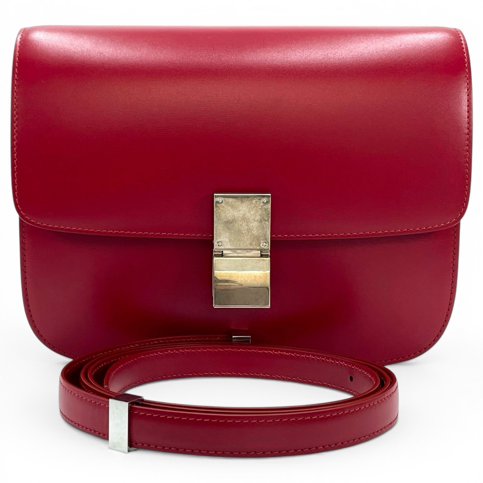 Classic leather handbag