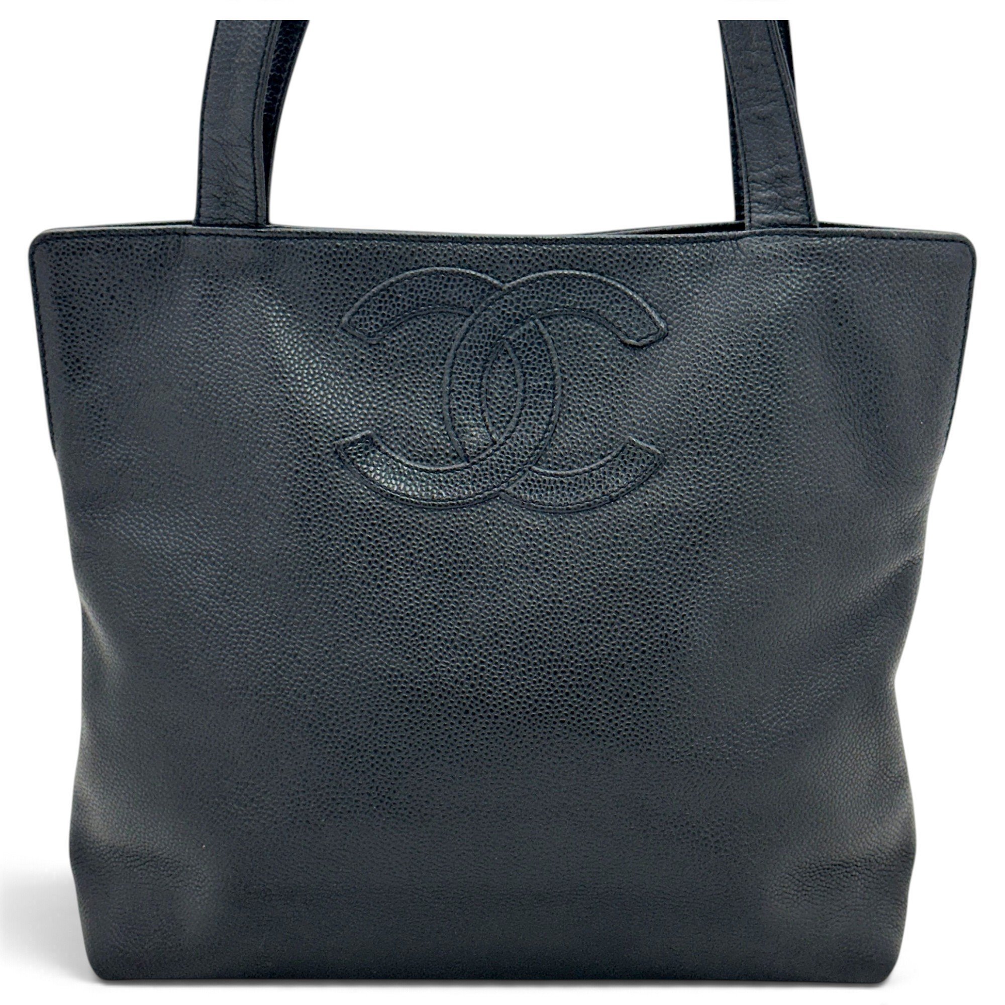 Leather tote