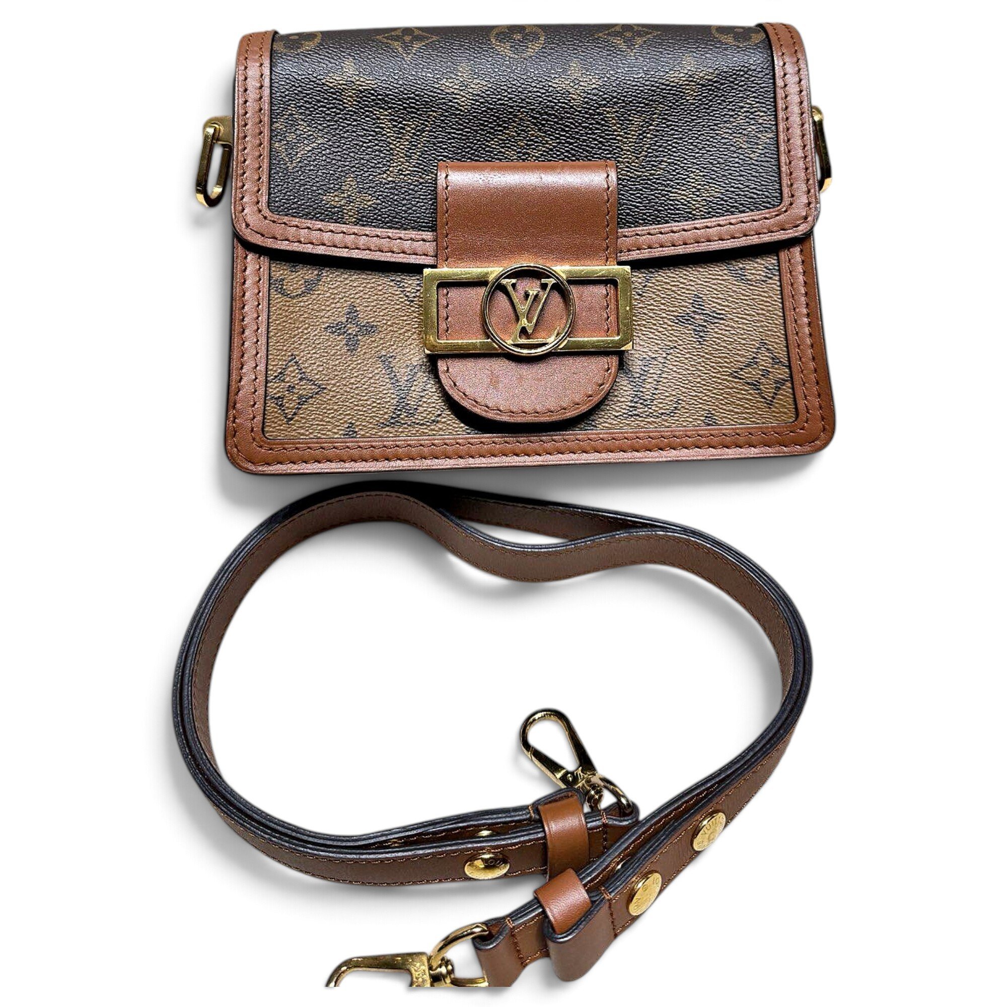 Dauphine cloth crossbody bag