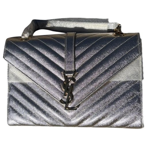 Envelope leather crossbody bag