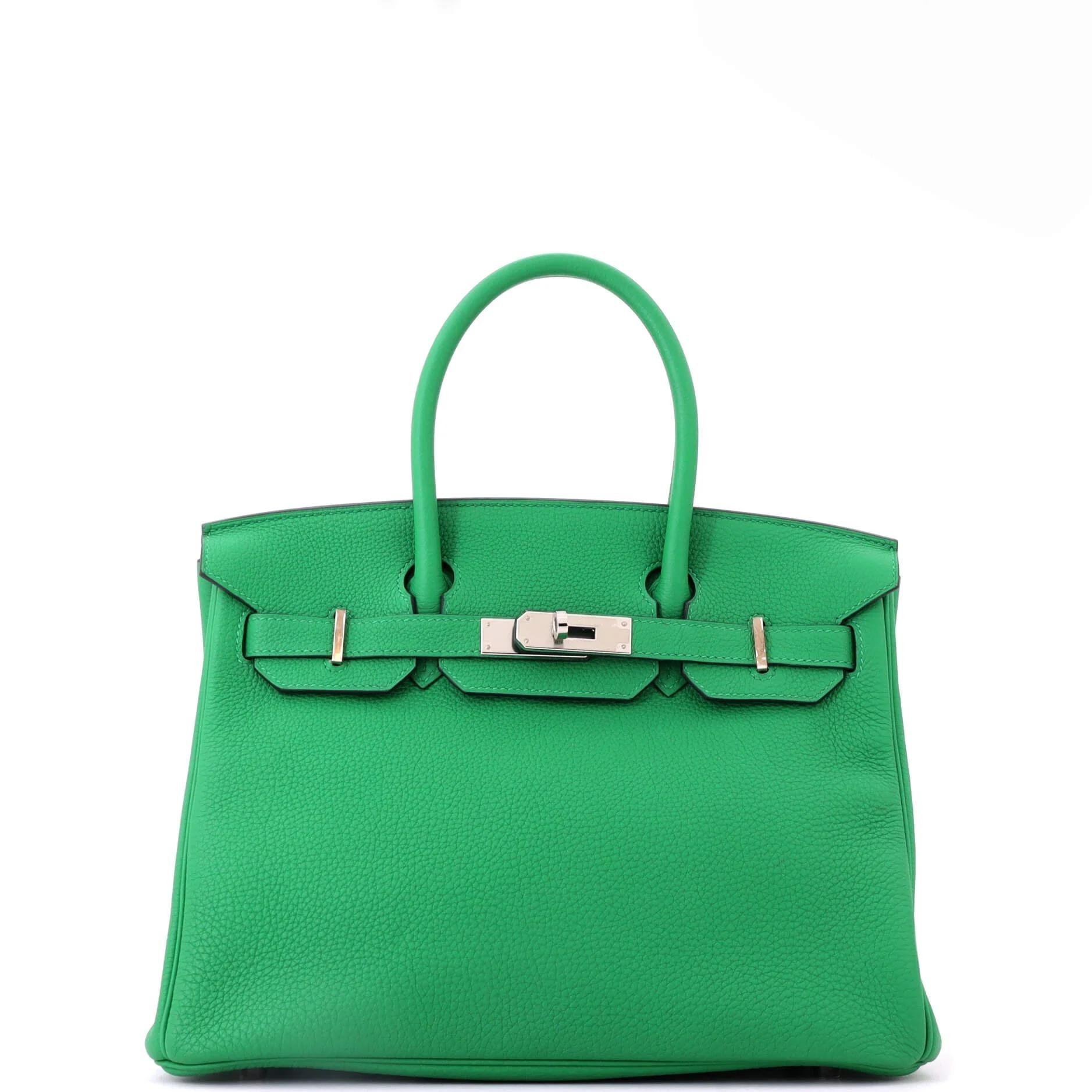 Birkin 30 leather tote