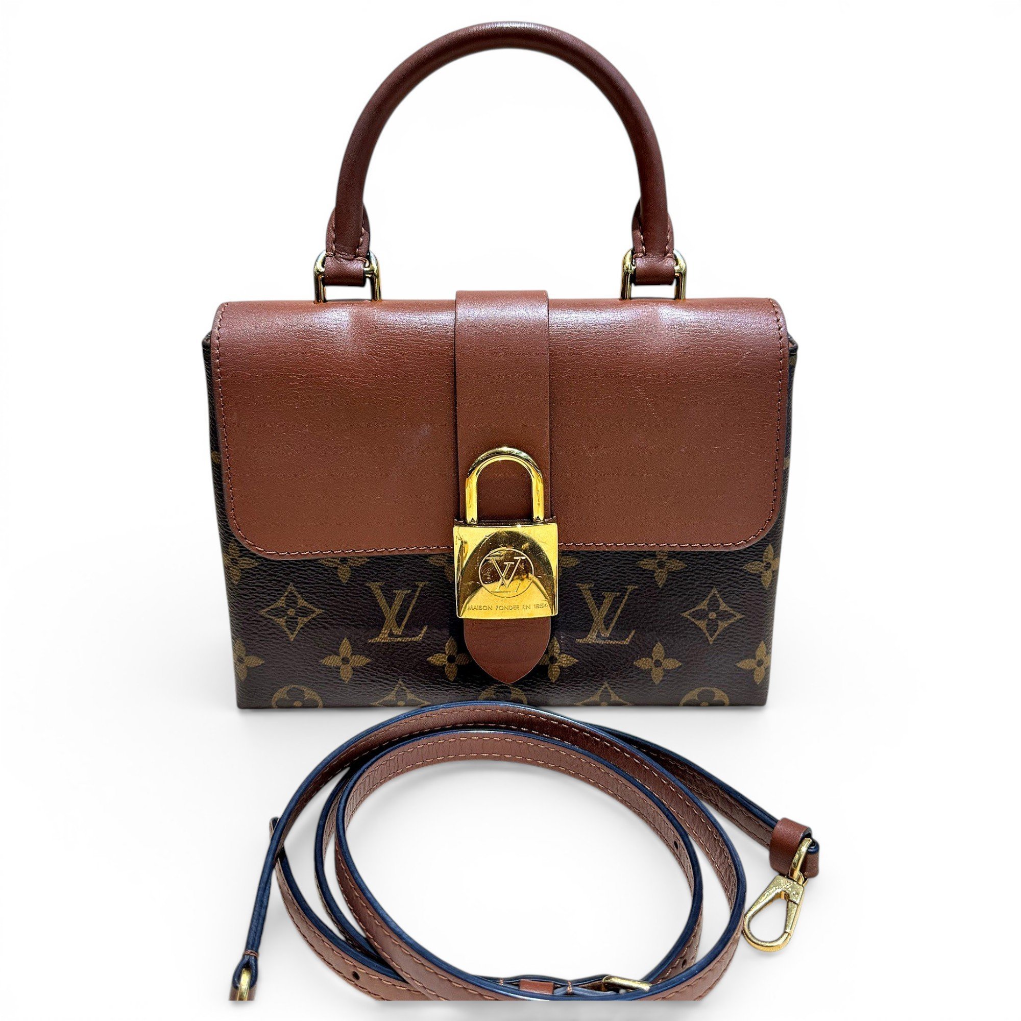 Locky BB leather handbag