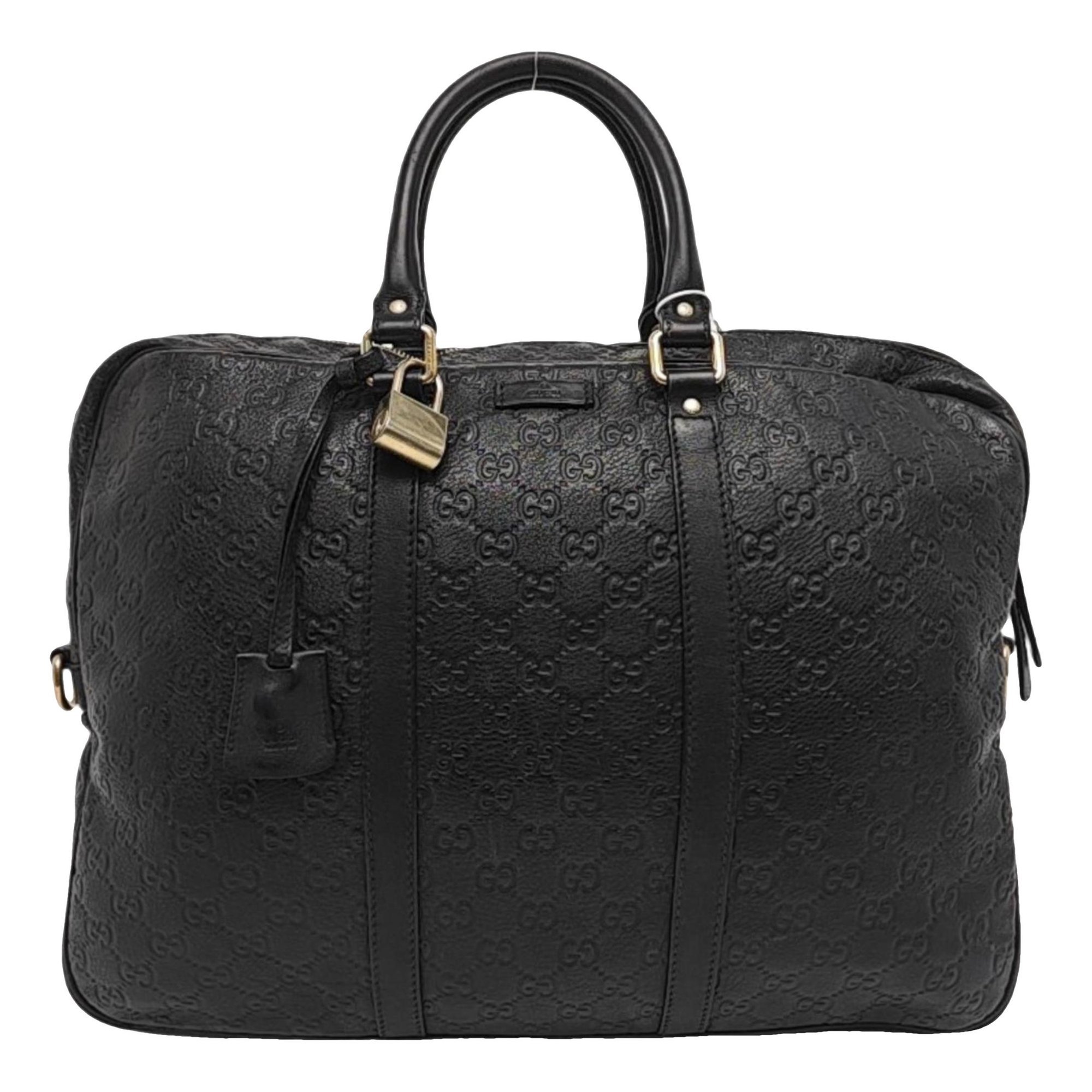 Leather tote