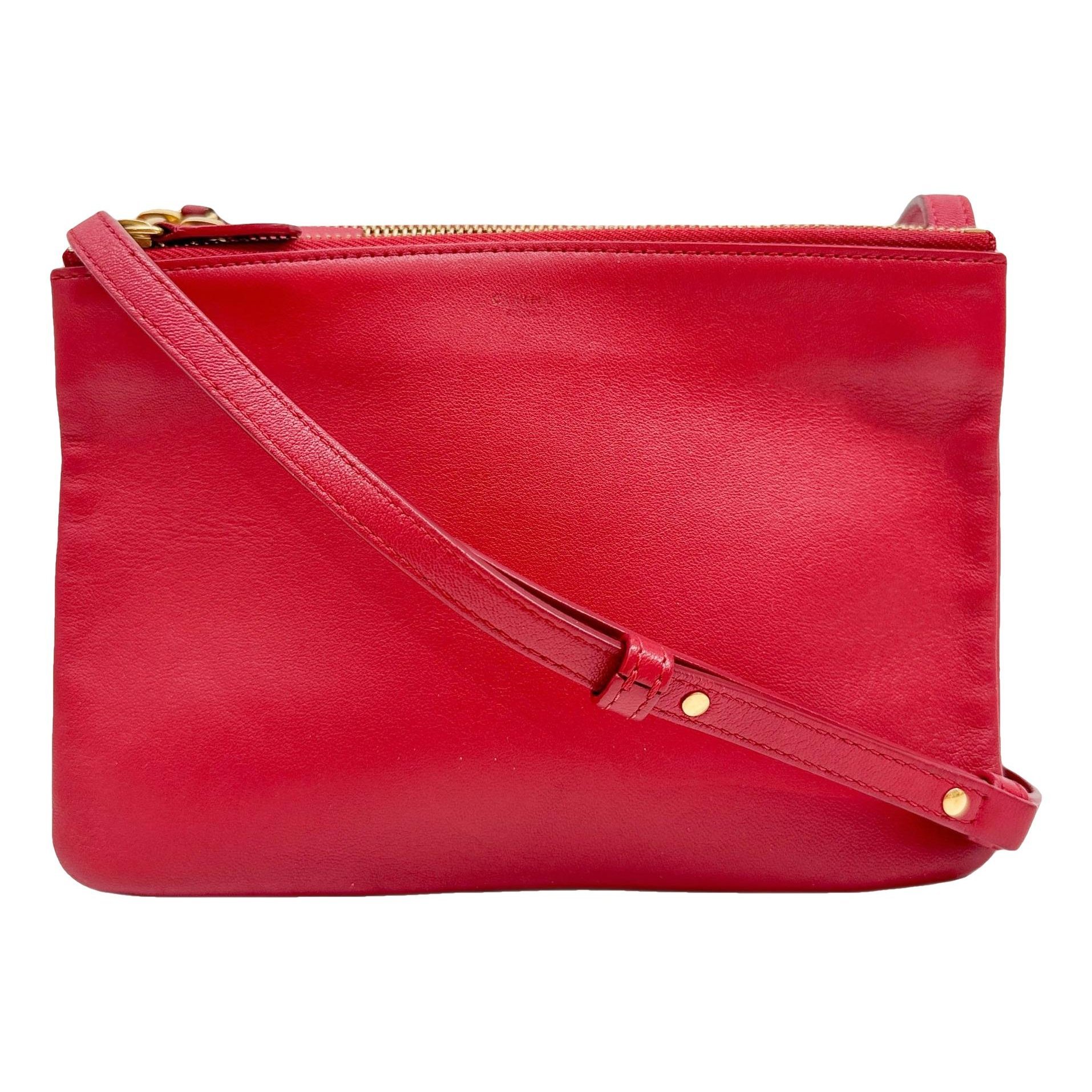 Trio leather handbag