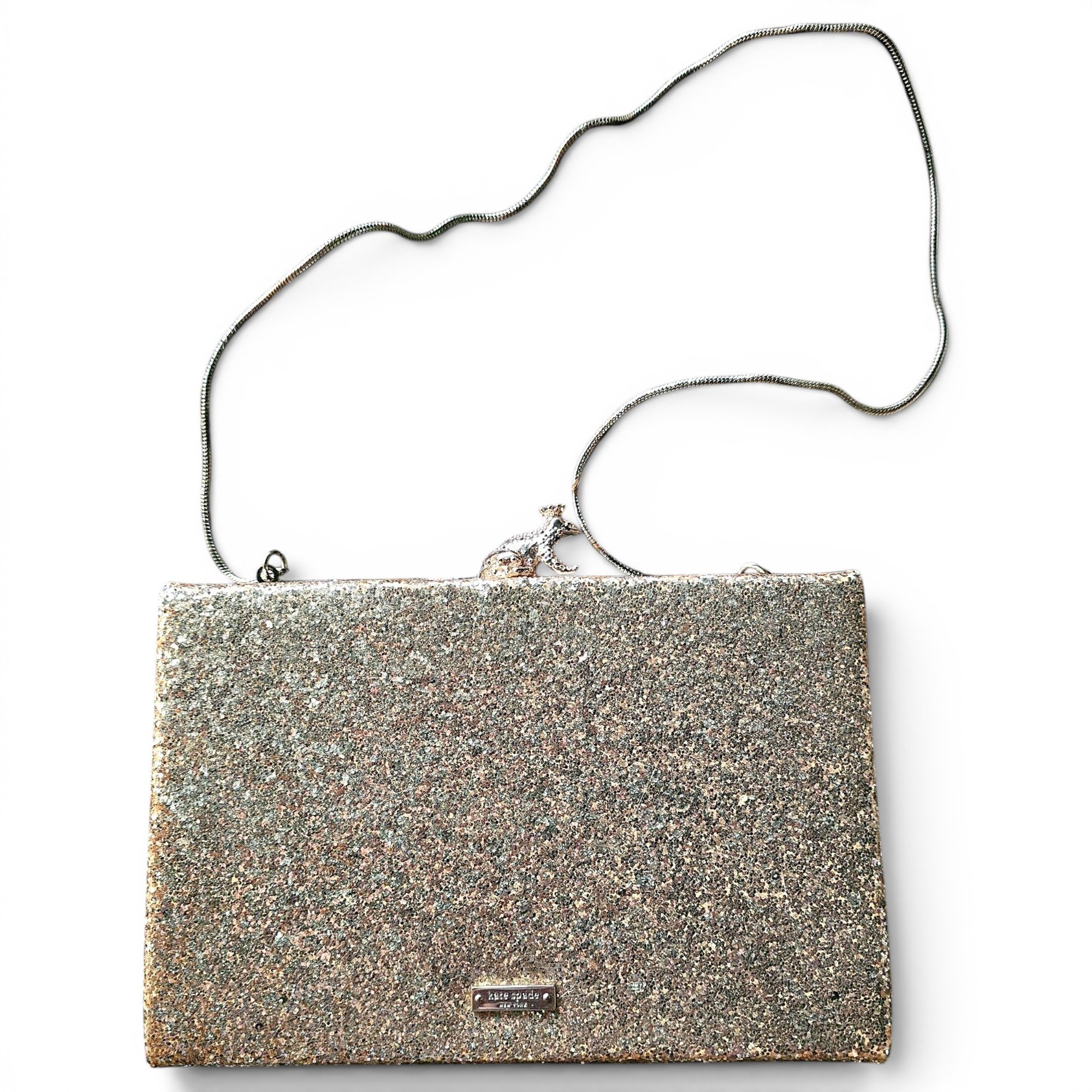 Kate Spade Glitter clutch bag