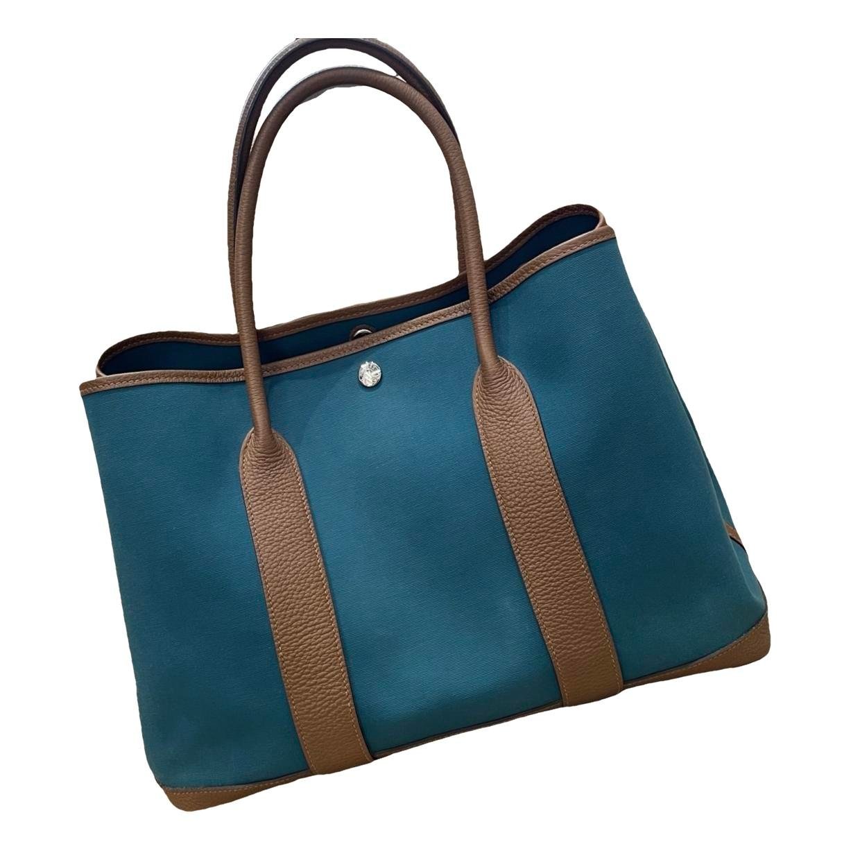 Garden Party leather handbag