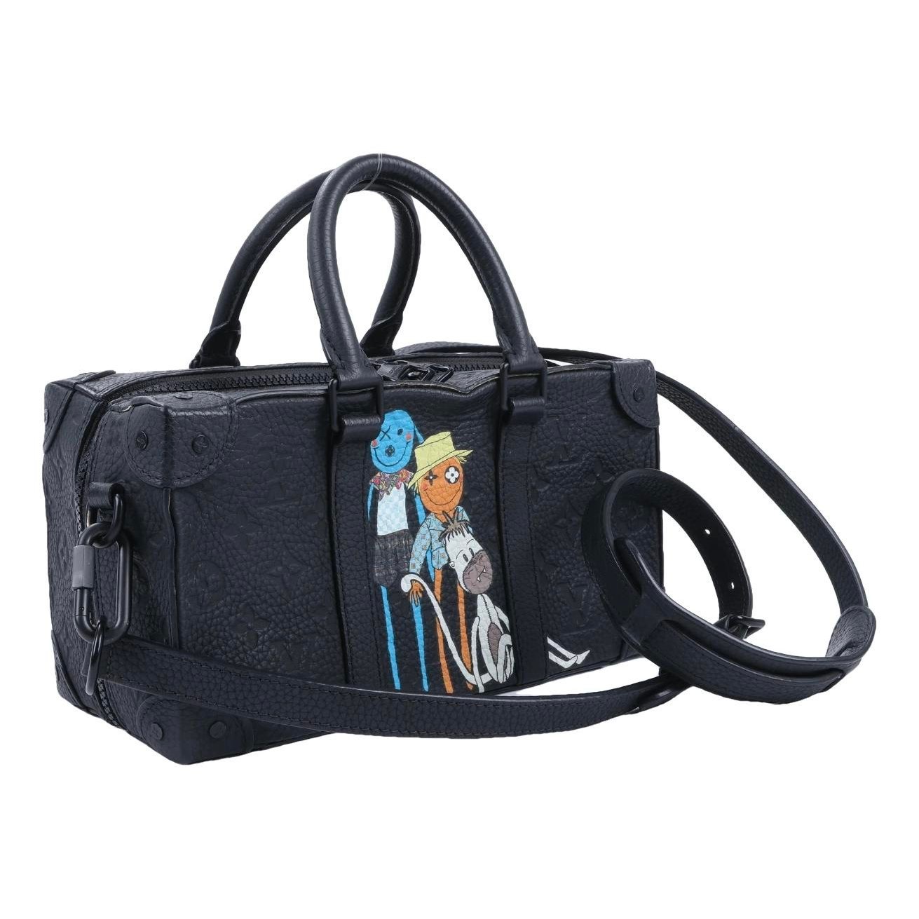 City Trunk leather crossbody bag