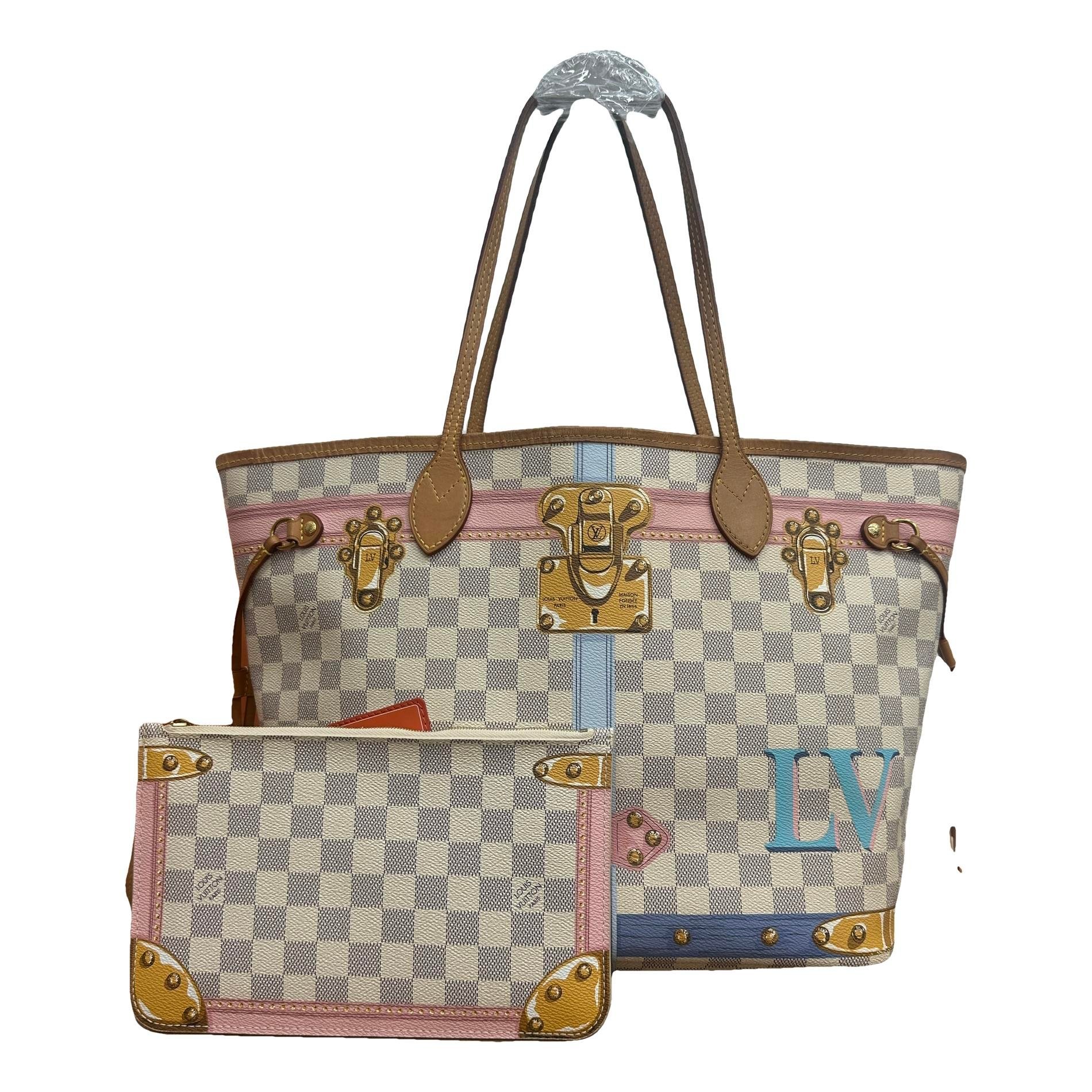 Neverfull leather handbag
