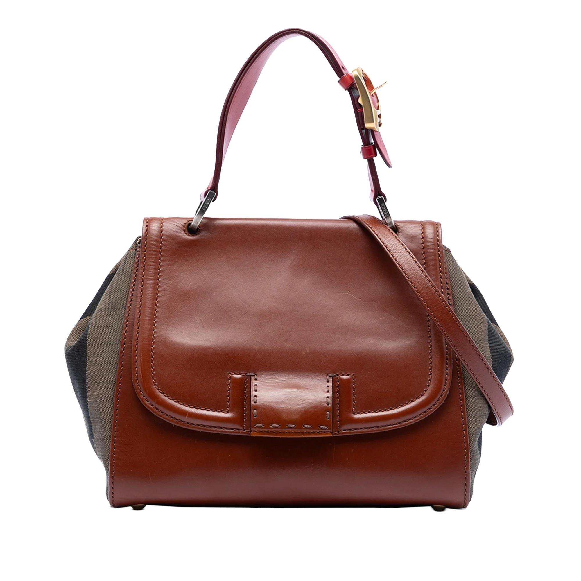 Silvana leather satchel