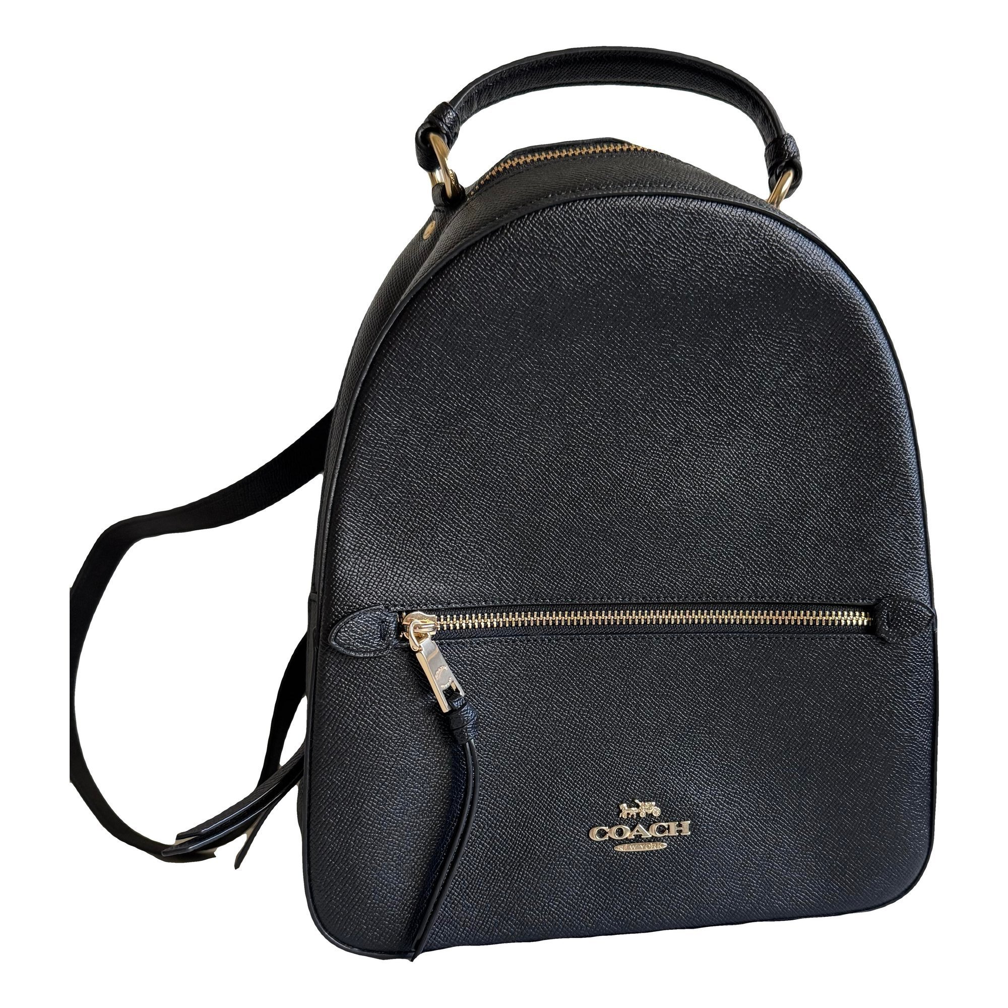 Leather backpack