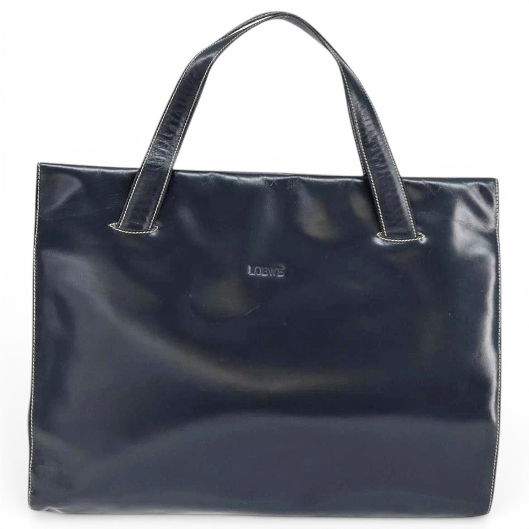 Leather handbag