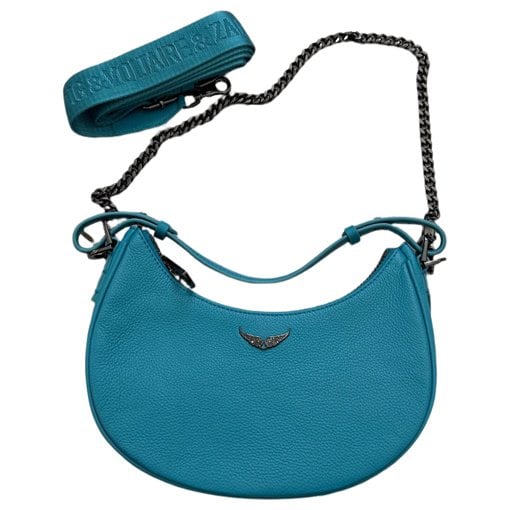 Rock leather crossbody bag