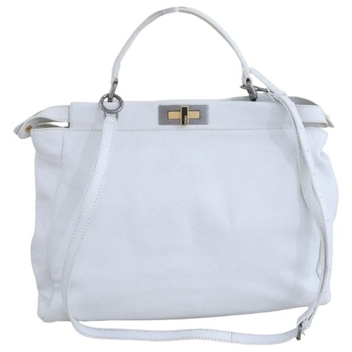 Peekaboo leather handbag