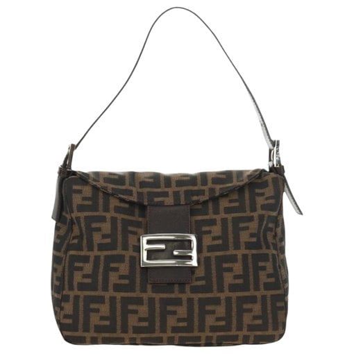 Fendi Mamma Baguette leather handbag